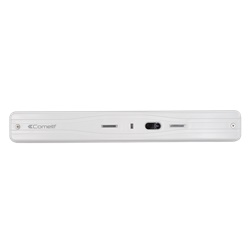 Sensore wireless doppio PIR effetto tenda bianco, portata 4m, protezione infissi/varchi