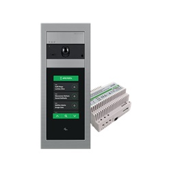 Serie Ultra - Kit base impianto video Touch 5 capacitivo, sistema Simplebus 2, personalizzabile