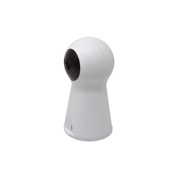 Serie Visto - Telecamera smart 3D View 360°, Full HD, microfono/altoparlante, slot MicroSD, alimentatore incluso