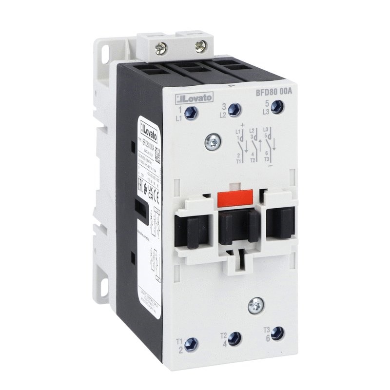 Contattore tripolare 60A 1000V DC1 bobina 230VAC 50/60Hz per impianti elettrici industriali