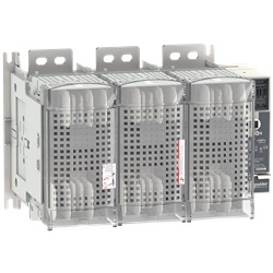 Interruttore-sezionatore con fusibili 3 poli 1250A AC, uso industriale e infrastrutture