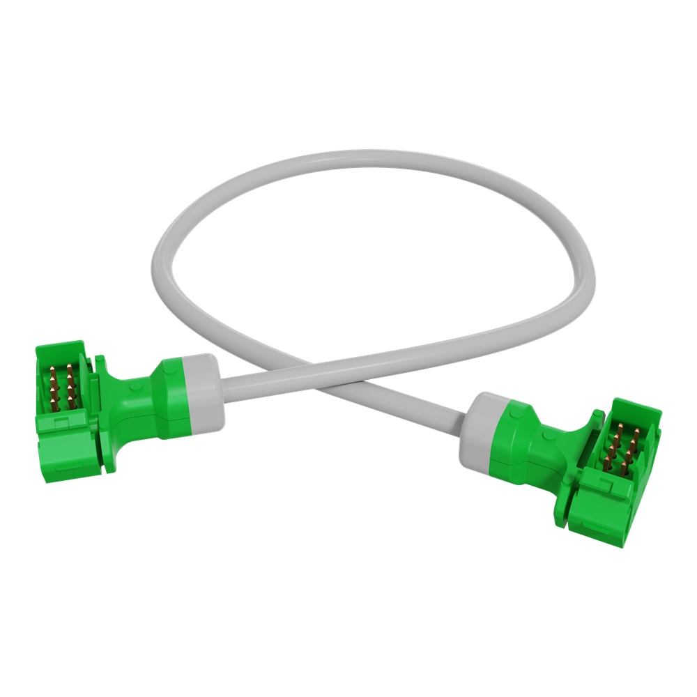 Cavo collegamento attuatori SpaceLogic KNX 30 cm per guida DIN