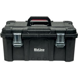 Cassetta porta-attrezzi 21 polipropilene resistente acqua polvere con ripiano estraibile per elettricisti carico 30 kg