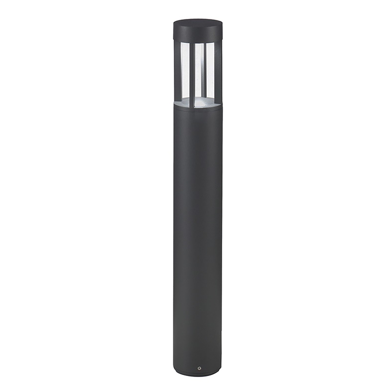 Apparecchio LED esterno 7W IP54 resistente raggi UV con alimentatore integrato e giunti IP68 per installazioni giardini e vialetti