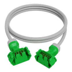Cavo collegamento attuatori SpaceLogic KNX 150 cm per installazioni su guida DIN