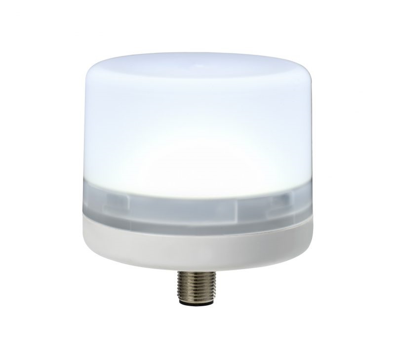 E-LITE CLR LED QC M12 V24 DC GY