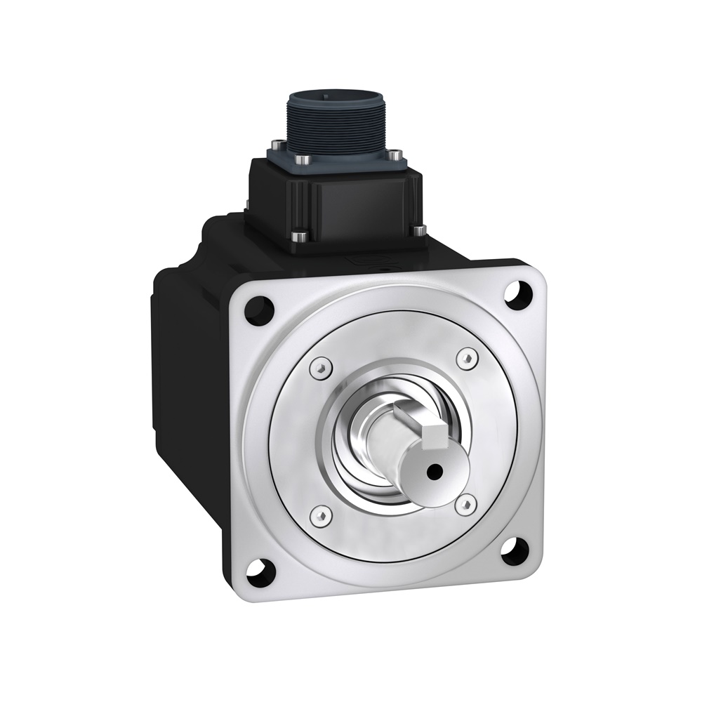 Servomotore BCH2 Low Inerzia 100mm 1kW 3000rpm albero con chiavetta IP65 SingleT no freno MIL conn.