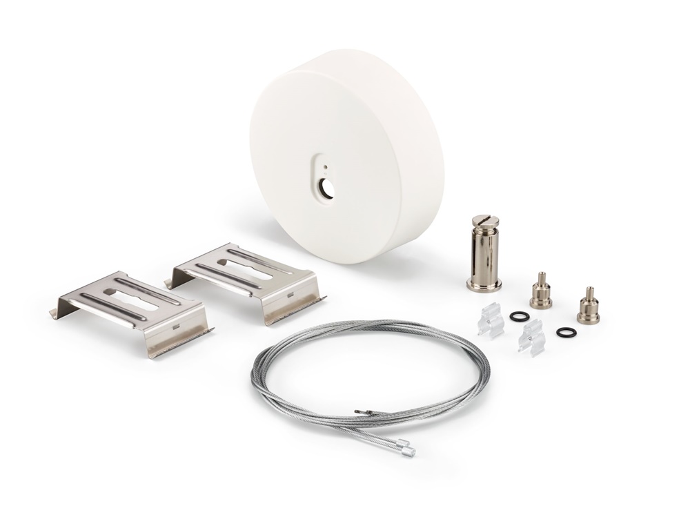 KeyLine linea luce LED bianco design minimal uffici montaggio sospeso o soffitto UGR19 alta efficienza 130 lm/W