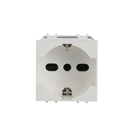Presa bipasso 2P+T 16A P30/P17 antibatterica per uso residenziale e commerciale