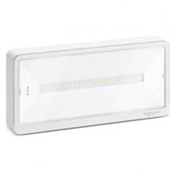 Exiway Trend, IP42, Autoalimentato Standard, SE-SA, 500/400/300/250lm SE, 230lm SA, 1/1,5/2/3h, illuminazione di sicurezza