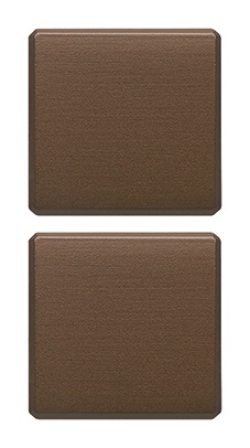 DUE TASTI FLAT NO SIMBOLI BRONZO