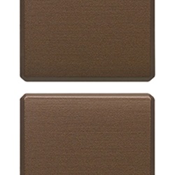 Due tasti Flat intercambiabili bronzo senza simboli per impianti elettrici