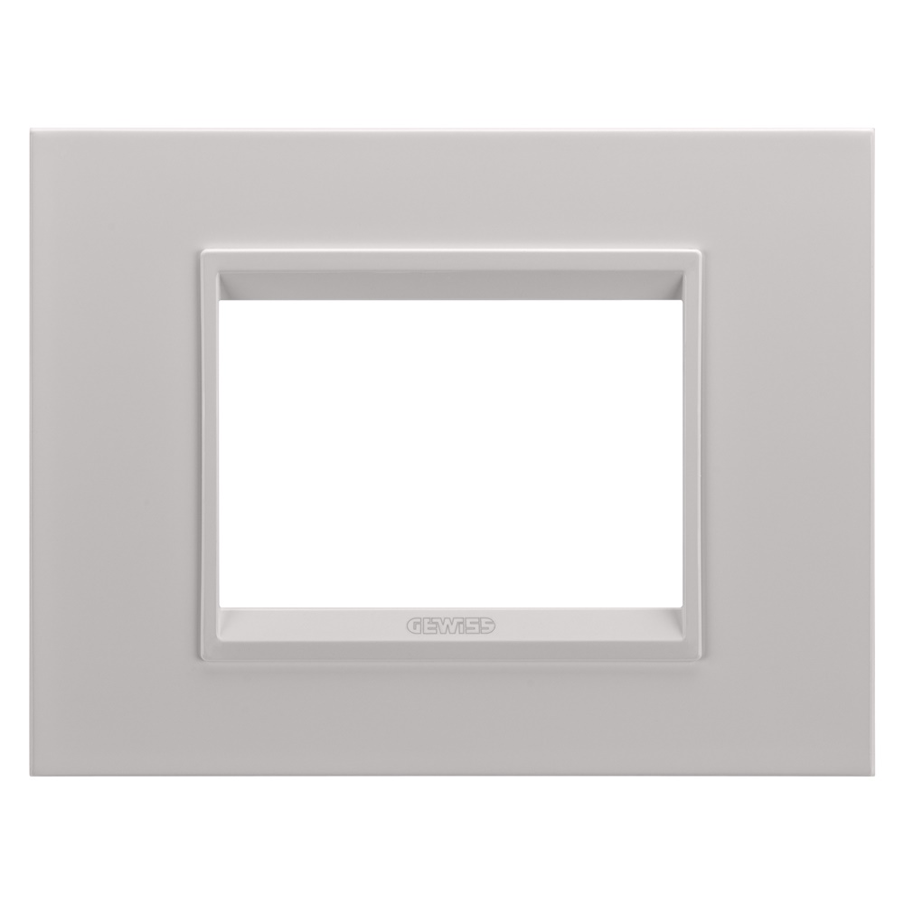 Placca Lux 3P Metal beige naturale satinato design moderno alta qualità per interni