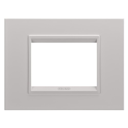 Placca Lux 3P Metal beige naturale satinato design moderno alta qualità per interni