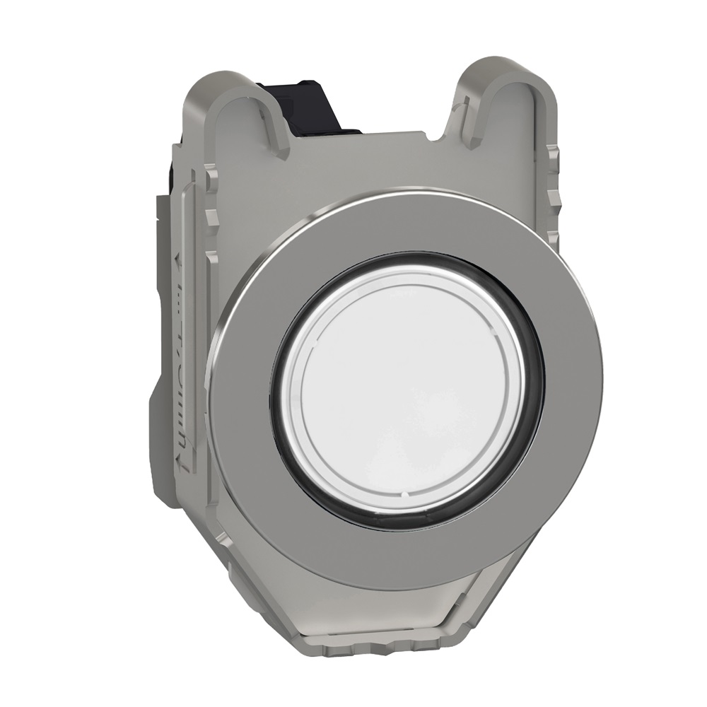Lampada spia bianca filopannello  LED universale 230 VAC- Ø30