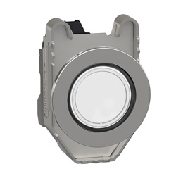 Lampada spia bianca filopannello  LED universale 230 VAC- Ø30