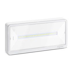 Exiway Light illuminazione sicurezza IP42 autoalimentato autodiagnosi connesso Activa-link 110 lm durata 1-3 h