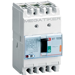 Interruttore magnetotermico 3P 40A 25kA per impianti elettrici