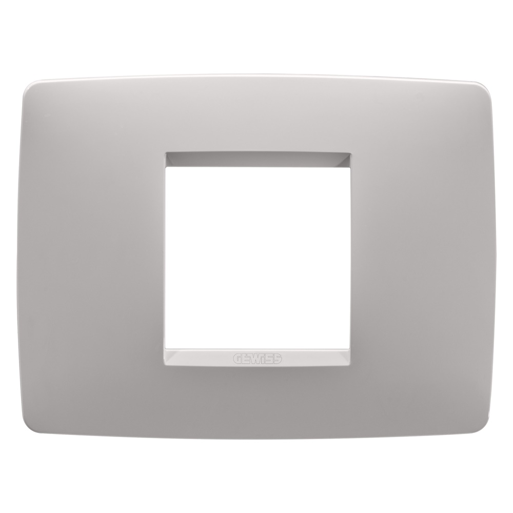 Placca One 2P beige naturale satinato design elegante per interni