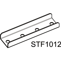 Giunto esterno inox per profili 41x41 resistente corrosione settore elettrico