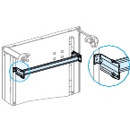 Guida modulare regolabile PrismaSeT per armadi 600 mm larghezza