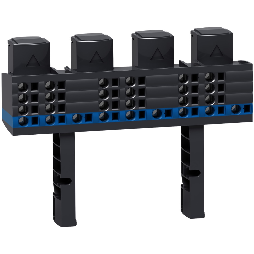 Multiclip 4 poli 200A blocco distribuzione per quadri elettrici PrismaSeT P e G