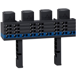 Multiclip 4 poli 200A blocco distribuzione per quadri elettrici PrismaSeT P e G