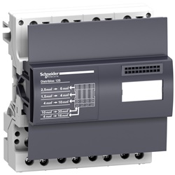 Blocco distribuzione Linergy DX 125A 4 poli 690V CA per impianti elettrici industriali