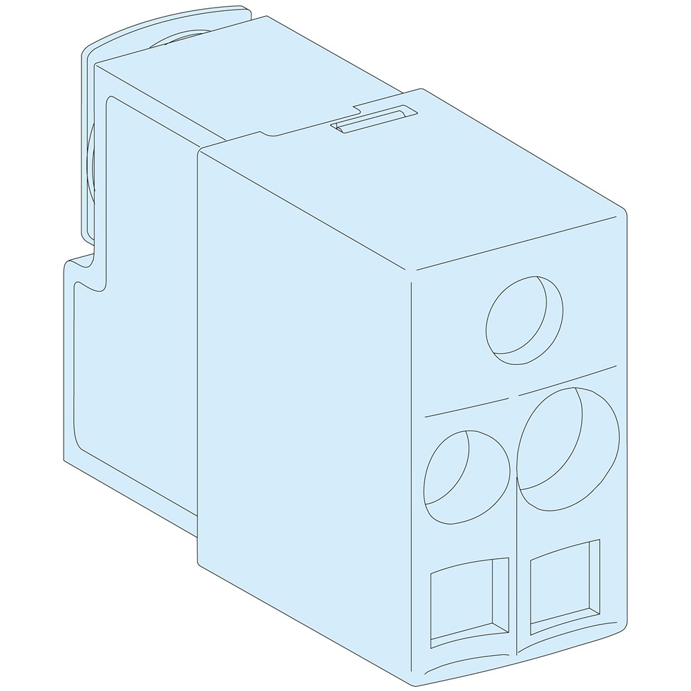 Morsettiere derivazione 12 morsetti 6-10 mmq Powerclip per impianti elettrici sicurezza IPXXB