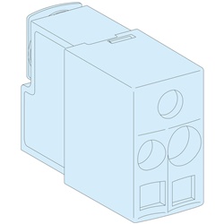 Morsettiere derivazione 12 morsetti 6-10 mmq Powerclip per impianti elettrici sicurezza IPXXB