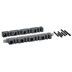 Supporto fisso verticale per sbarre Linergy 5/10mm per armadi elettrici PrismaSeT