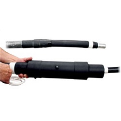 Kit giuntura retraibile a freddo 36 kV per cavi polimerici unipolari, installazione rapida, controllo campo elettrico integrato, uso industriale e distribuzione elettrica