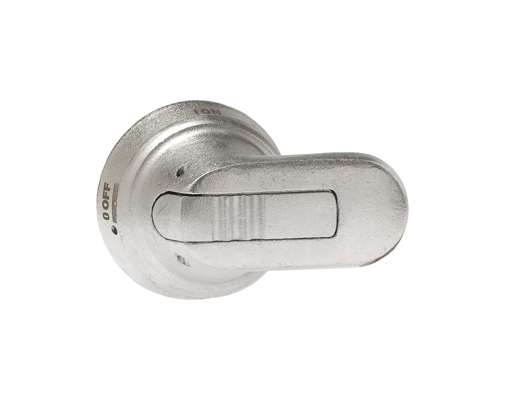Maniglia pistone acciaio inox 45 mm resistente per applicazioni elettriche professionali