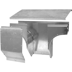 Derivatore a disco S5 600x80 mm per impianti elettrici distribuzione e derivazione