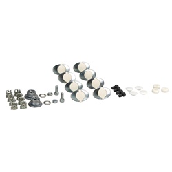 Kit accessori porta e fondo per armadio PrismaSeT protezione IP55 pannelli laterali