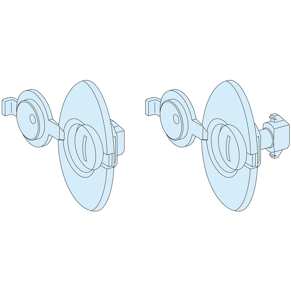 Viti pannello di fondo IP30 kit accessori armadio PrismaSeT protezione elettrica