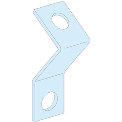 Supporto guida DIN 45° per dispositivi modulari PrismaSeT G uso industriale