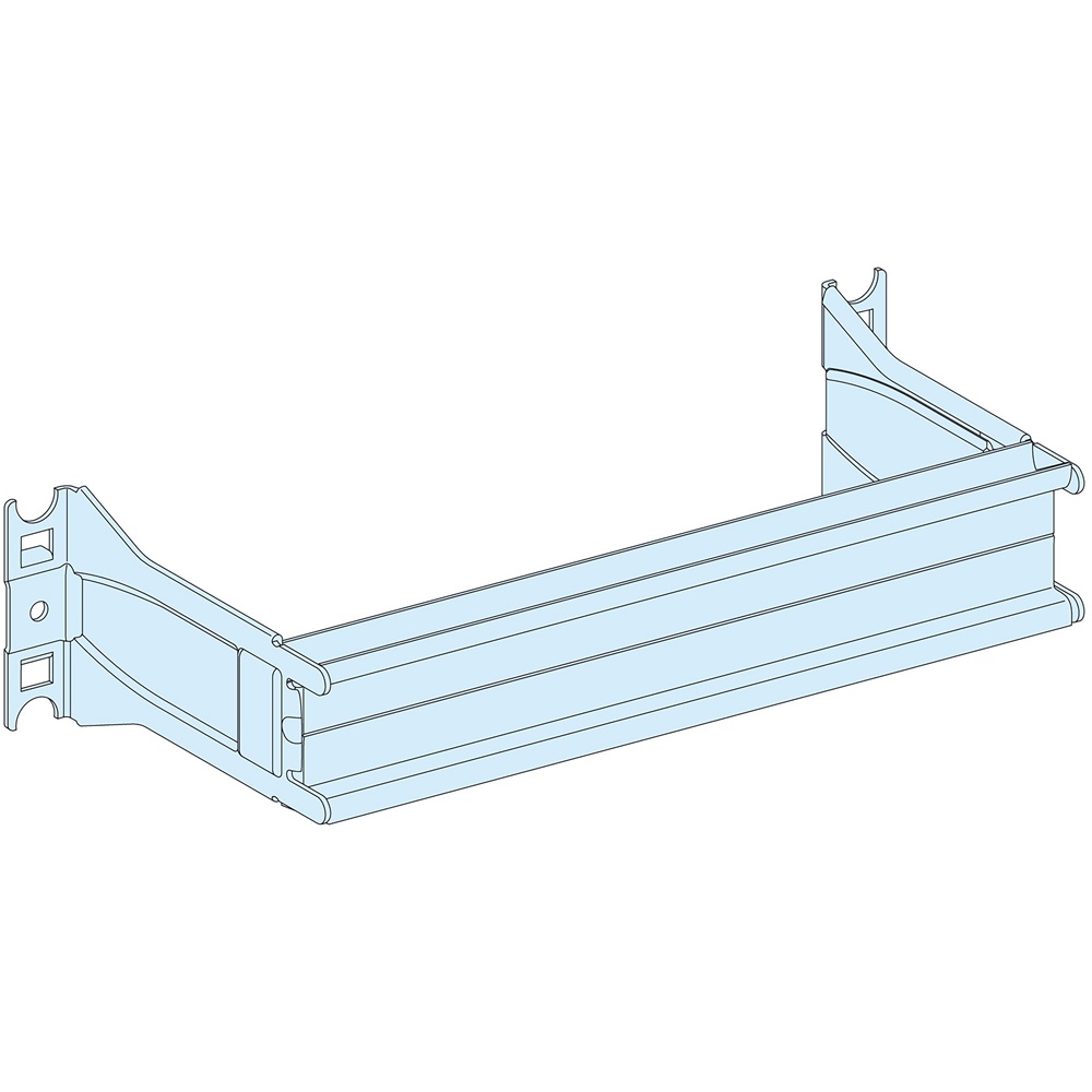Guida modulare PrismaSeT L250 per armadi a pavimento e parete, compatibile dispositivi modulari