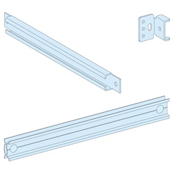Guida modulare regolabile PrismaSeT P 400 mm per armadi modulari
