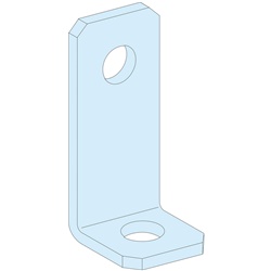 Staffa angolare universale montaggio armadi PrismaSeT set 4 pezzi viti incluse