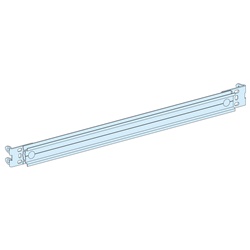 Guida modulare fondo L650 PrismaSeT P con staffe angolari per armadi larghezza 650 mm