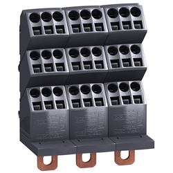 Blocco distribuzione Linergy 250A 3P 690V per impianti elettrici industriali