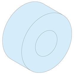 Distanz. in rame per Polybloc 250A