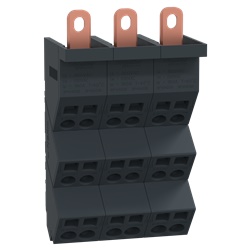 Blocco distribuzione Linergy 4 poli 160A compatibile PrismaSeT e ComPact NSXm per impianti elettrici
