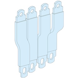Connessione a valle rame per sistemi PrismaSeT P e G, installazioni verticali fisse, compatibile interruttori NSX CVS INS 630 4P
