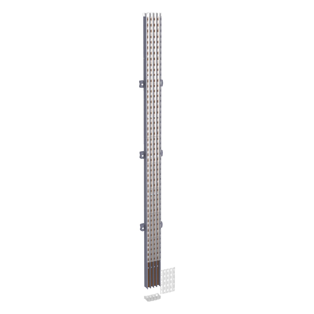Powerclip sbarra isolata 3 poli 630A 1400 mm distribuzione elettrica