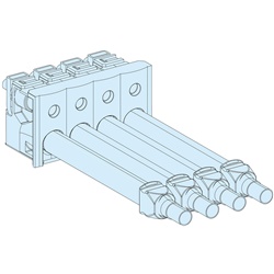 Collegamento componibile Powerclip 4 poli 160A per sistema Linergy BW
