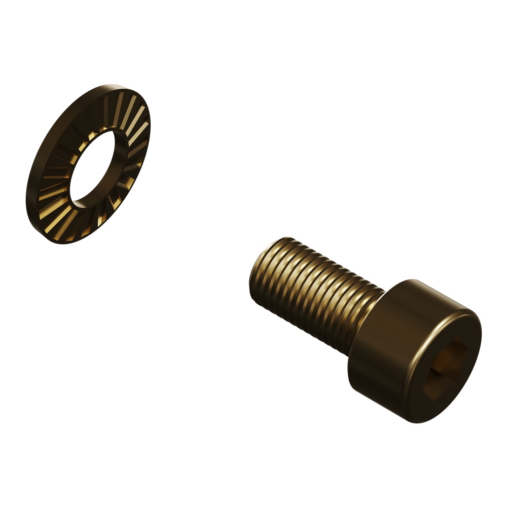 Viti Powerclip M6x12 mm Grado 8.8 per Montaggio Impianti Elettrici 20 pezzi Linergy BW