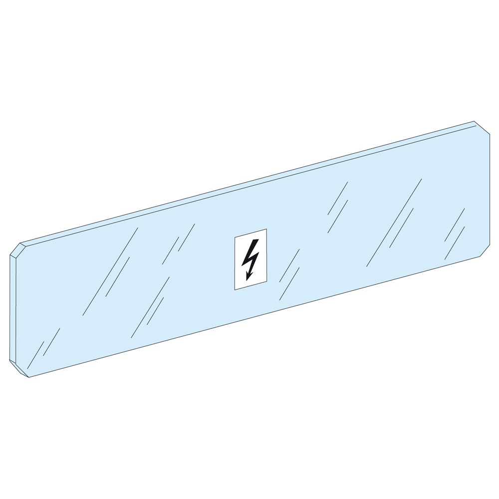 Schermo barre fondo isolamento protezione sbarre posteriori armadi PrismaSeT G W600 P W650