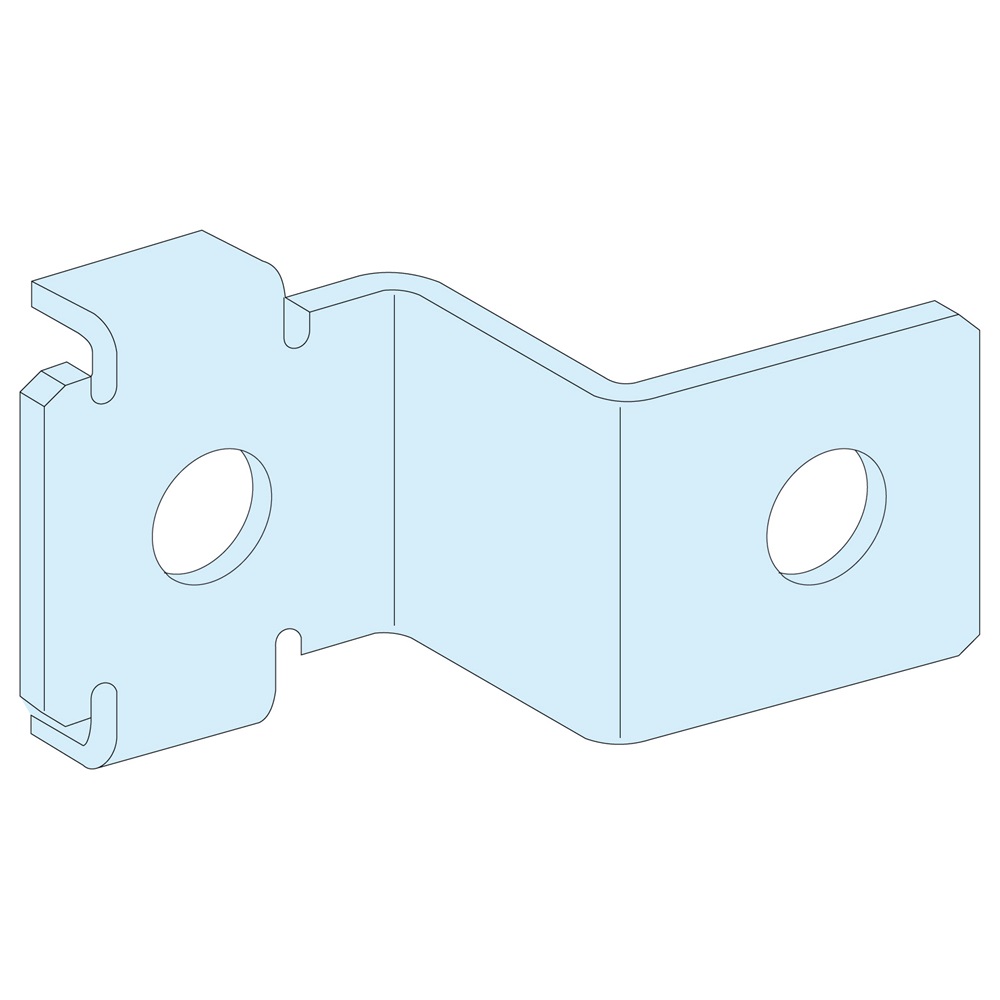 Supporto di fissaggio guida Din H15 G